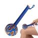Massage hammer tool |Back massage tool |Manual Massagehammer body massage hammer natural wormwood massage tool hand massage hammer for waist & back pain relief blue 26cm
