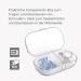 Nuvita 7052 Orthosoft Light - Set of 2 Silicone Rullers with Orthodontic Suction Wart 0m+ & Self-Sterilizing Cover - Blue/Transparent | International Shipping Available - Buy Online on GoSupps.com