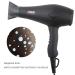 1875W Professional Tourmaline Hair Dryer with Negative Ionic Technology - Navy Blue - Buy Online on GoSupps.com