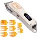 Qukaim Men Hair Trimmer Electric Hair Trimmer with Stainless Steel Blades Rechargeable High Power Hair Clipper for Home Salon - Buy Online on GoSupps.com