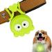 Laroo safety LED lights for dogs cats LED light light trailer keychain 3 flashing fashionis safety light for walks with the dog outdoor sport (green octopus)