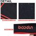 Professional Anti-Skid Bowling Gloves - Black/Red, Medium - Buy Online on GoSupps.com