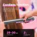 PRITECH Cordless Travel Flat Iron - Mini Hair Straightener & Curler Portable USB-C Rechargeable Dual Voltage for Thin & Fine Hair - Ideal for On-the-Go Styling - Buy Online on GoSupps.com