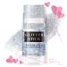 Silver Body Glitter Stick Holographic Chunky Laser Glitter Gel for Singer Concert Music Festival Halloween Christmas Party Makeup Rave Accessories Sparkling Mermaid Sequins for Face Body Hair