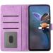 Shop Stylish Flower Pattern Folding Cover for Redmi 9C | PU Leather Protective Case with Stand & Card Slots - Violet - Buy Online on GoSupps.com