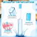 Buy Nuen 2-Piece Portable Soft Travel Toothbrush Set - Foldable Camping Toothbrush with Soft Bristles & Toothpastes for Kids & Adults - Blue Case - Buy Online on GoSupps.com
