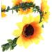 Frcolor Sunflower Headband Floral Flower Crown Hair Band Hair Wreath Headpiece (Garland) - Buy Online on GoSupps.com