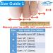 Chiroplax Toe Tubes Sleeves Protectors (3 Pack Large) | Fabric & Gel Lining | Bunion Hammer Toe Callus Corn Blister Relief - Buy Online on GoSupps.com