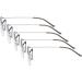Eyekepper 5 Pack Silver Half-Eye Reading Glasses +2.0 - Thin Metal Frame Readers for Stylish Vision - Buy Online on GoSupps.com