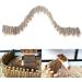 Zerodis 30cm Hamster Wooden Bridge & Chew Toy - Flexible Hide Climbing Platform & Cage Accessories for Mice Chinchillas & Small Pets - Buy Online on GoSupps.com