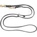 Buy Dogeleine Fat Leather Brass Leash for Small & Large Dogs - Adjustable 2m 2.40m 2.80m 3.50m 5m (Gray 5m x 15mm) - International Shipping Available - Buy Online on GoSupps.com