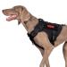 OneTigris Fire Watcher 2.0 Molle Dog Harness with Handle and Metal Buckle L Black