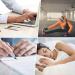 Unisex Copper Compression Fingerless Gloves for Arthritis and Carpal Tunnel Relief - Medium Size, Breathable & Moisture-Wicking - 1 Pair - Buy Online on GoSupps.com