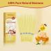 Organic Beeswax Ear Candles Set with Protective Disks - 10pcs - Buy Online on GoSupps.com