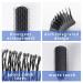 RHOS Men's Detangler Hair Brush - Nylon Bristle for Styling, Detangling, and Blow drying - For Wet & Dry Hair - All Hair Types - Gray (1 Pack) - Buy Online on GoSupps.com