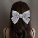Large Hair Bows for Women Big Bow Hair Clips Plaid Fabric Hairpin Elegant French Hair Barrettes for Thick and Fine Super Fairy Hair Accessories for Women Girls (Blue Purple) - Buy Online on GoSupps.com