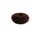 Wig Me Up-Rh-046-8x4-Brown Dutt pillow for Haardutt Dutt pillow ring hair rose volume hair styling brown medium 8 x 4 cm 8x4cm brown (brown)