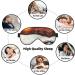 SSIMOO Violin Book Print Double-Sided Eye Mask - Soft Light Blocking Sleep Enhancer - Perfect for Better Sleep Quality - Buy Online on GoSupps.com