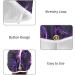 Purple Butterfly Hair Towel 2 Pack | Super Absorbent Quick-Dry Hair Turbans for Women & Girls - Buy Online on GoSupps.com
