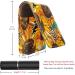 Travel Lipstick Organizer Case | Vintage Sunflower Portable Makeup Bag with Mirror | Ideal Cosmetic Storage for International Shipping - Buy Online on GoSupps.com