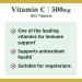 Nature's Bounty Vitamin C 500mg Tablets - Immune Health Support - 100 Count Pack - Buy Online on GoSupps.com