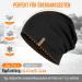 Slouch Beanie Hat for Men & Women - Soft Cotton Breathable Lightweight Jersey Chemo & Running Hat - Black | All Seasons - Buy Online on GoSupps.com