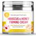 iTecFreely Hibiscus and Honey Firming Cream, Moisturizing and Hydrating Skin Tightening Cream, Fast Effectively Reduces Fine Lines Neck Firming Cream