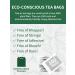 TeeLux Decaf Lemon Green Tea Bags 100 Count - Blended Decaffeinated Green Tea with Refreshing Lemon Flavor - Hot and Cold Brew - Pack of 1 - Buy Online on GoSupps.com