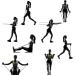 REEHUT Resistance Bands Set - 4 Black Exercise Bands with Handles, Door Anchor, and Manual - for Resistance Training, Physical Therapy, Home Workouts - 15-20 lbs Strength - Fitness, Pilates, Boxing - Buy Online on GoSupps.com