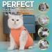 Avont Cat Recovery Suit | Post Surgery Kitten Onesie for Abdominal Wounds - Coral (M) - Buy Online on GoSupps.com