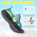 JOINFREE Toddler Water Shoes - Breathable Quick Dry Sneakers for Boys and Girls | Lightweight Barefoot Beach Sandals - 5 Toddler Blue Green - Buy Online on GoSupps.com