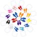 24 Pairs Ear Plugs Silicone Soft Ear Plugs Waterproof Reusable Earplugs Noise Reduction Earplugs for Adults Kids Sleeping Snoring Swimming Travel Concerts  Assorted Color 24 Vivid Colors