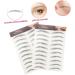 Healeved 84 Pcs Eyebrow Stickers Temporary Eyebrows Transfer Eyebrows Eyebrow Trimming Soy Ink Cejas 3d 7X1X0.1CMx7pcs Blackx7pcs - Buy Online on GoSupps.com