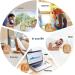Simpeak 400ml Aroma Diffuser - Ultrasonic Essential Oil Humidifier with Remote Control - Wood Grain Design for Aromatherapy - Perfect for Home & Office - Buy Online on GoSupps.com