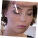PLAFOPE 50pcs Double Ended Eyeshadow Brush Cosmetic Eye Shadow Sticks Eyeshadow Makeup Sticks Plastic - Buy Online on GoSupps.com