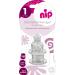 Nip Standard Teat Anatomical Silicone for 0-6 Months - Size M - Milk 2-Pack | International Shipping - Buy Online on GoSupps.com