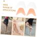 Didiseaon Toe Sleeve Pads for Women - 2 Pairs Silicone Gel Toe Covers for Ballet High Heels & Dance - Toeless Half Socks in Assorted Colors - 9x7cm - Buy Online on GoSupps.com