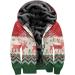 Hanxiulin Oversized Plush Hoodie Jacket - Men's Winter Coat Reversible & Breathable - Buy Online on GoSupps.com