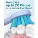 Sonic Electric Toothbrush for Adults and Kids - 5 Brushing Modes, 8 Replacement Heads, Smart Timer - Light Blue (1 count) - Buy Online on GoSupps.com