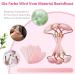Buy GUGUG Rose Quartz Gua Sha Set & Jade Roller for Facial Massage | Reduce Eye Puffiness & Tighten Skin - Buy Online on GoSupps.com