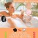 Premium Exfoliating Glove Body Scrubber - Viscose Fiber Mitt for Self-Tan Removal & Normal to Dry Skin - 2 Black Pack - Buy Online on GoSupps.com