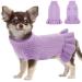 Pet Soft knitting wool winter dog sweater dog sweater sweater sweaters dog vest for bulldog knitted dog coat clothing for large dogs purple xxl xxl purple