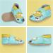 Soft Sole Leather Baby Shoes for Boys and Girls | Toddler Walking Shoes 0-6 Months - Submarine Design - Buy Online on GoSupps.com
