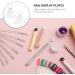 FOMIYES 300 Pcs Nail Color Card Board Nail Sticksnail Color Gel Nail Display Nail Art Practice Tip False Nail Art Display Nail Gel Display Book Display Plate Nail Polish Snails Plastic - Buy Online on GoSupps.com