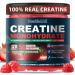 Health4All Creatine Monohydrate Gummies 5G for Men & Women Preworkout Supplement for Energy & Muscle Growth Support with Electrolyte BCAA L-Carnitine & Taurine- Strawberry 120 Gummy