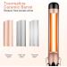 LXMTOU 38mm Large Barrel Curling Wand for Big Curls on Long, Thick Hair - Adjustable Temperature Curling Iron with Glove - Auto-Off Feature - Gold - Buy Online on GoSupps.com