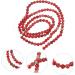 NUOBESTY 2pcs Imperial Stone Beads Bracelet Necklace Jewelry Making Beads Bead Bracelet Gemstone Stretch Bracelet Stone Beaded Bracelet Stone Bead Jewelry Beading Emperor Stone Turquoise Red 0.60X0.60X0.60CM - Buy Online on GoSupps.com