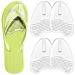 Gel Metatarsal Pads for Flip-Flops Ball of Foot Cushions Insoles for Thong Sandal Forefoot Cushion Relieve Forefoot Pain for Women and Man - 2 Pairs (Clear) Clear - 2 Pair