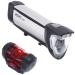 Busch + M ller bicycle light set silver