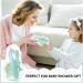 6 in 1 Baby Toothbrush Set | Toddler Finger U-Shaped Brush | 0-24 Months & 2-6 Years | Training Toothbrush for Child | Green - Style 1 - Buy Online on GoSupps.com